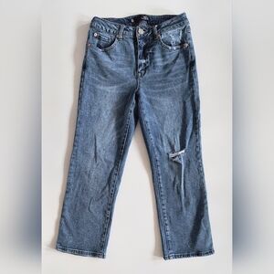 BBJ Los Angeles Distressed Straight Leg Jeans Womens Size US 9 EU 29